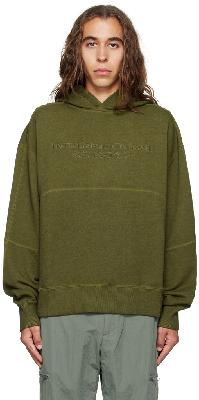 A-COLD-WALL* Green Overdye Hoodie