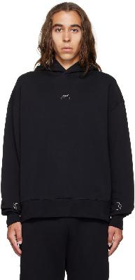 A-COLD-WALL* Black Embroidered Hoodie