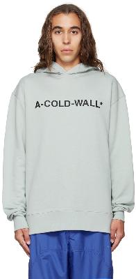 A-COLD-WALL* Gray Bonded Hoodie