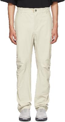 A-COLD-WALL* Beige Ruche Technical Trousers