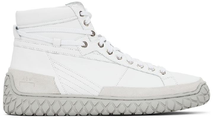 A-COLD-WALL* White Granulite Hi Sneakers