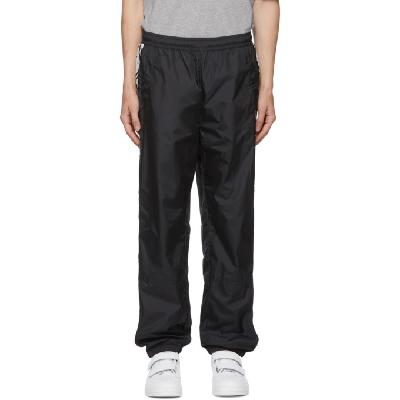 Acne Studios Black Motif Stripe Lounge Pants