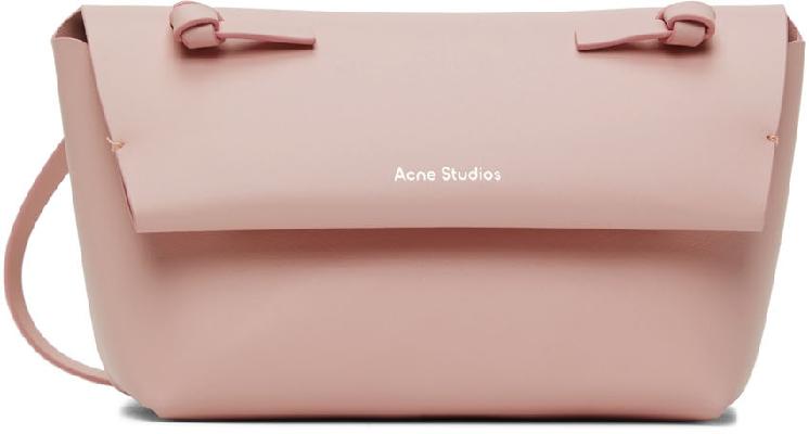 Acne Studios Pink Mini Alexandria Shoulder Bag