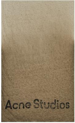 Acne Studios Taupe Ombre Insulated Scarf
