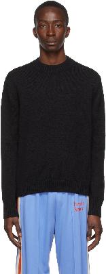 Acne Studios Black Cotton Sweater