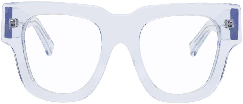 Acne Studios Transparent Oversized Square Sunglasses