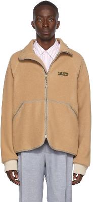 Acne Studios Brown Polyester Jacket