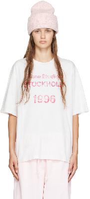 Acne Studios Pink Distressed T-Shirt