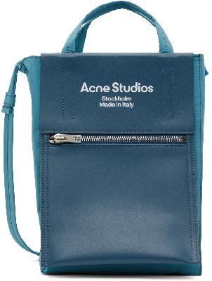 Acne Studios Blue Papery Nylon Tote