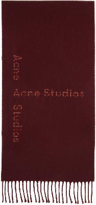 Acne Studios Multicolor Vesuvio Scarf
