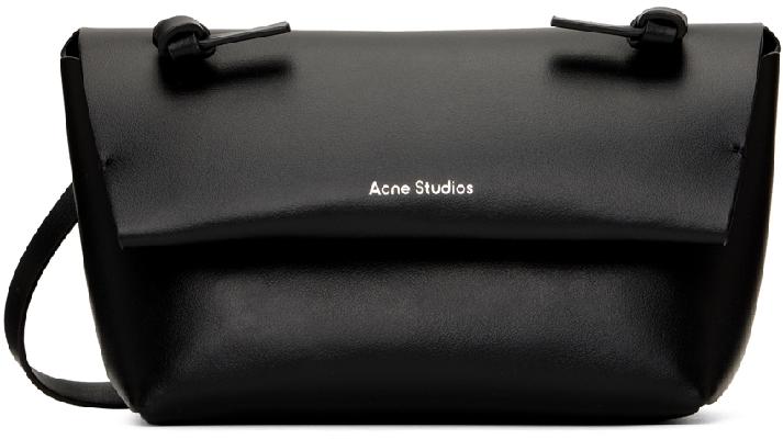 Acne Studios Black Mini Shoulder Pouch