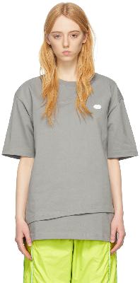 ADER error Grey Mble T-Shirt