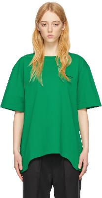 ADER error Green Cotton T-Shirt
