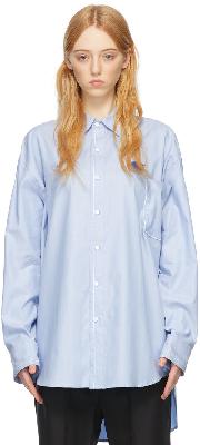 ADER error Blue Cotton Shirt
