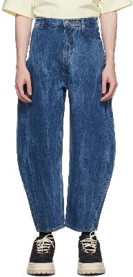 ADER error Blue Bump Jeans