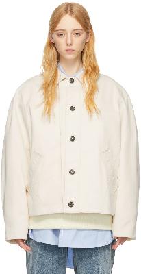 ADER error Off-White Cotton Jacket