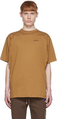 ADER error Brown Tap T-Shirt