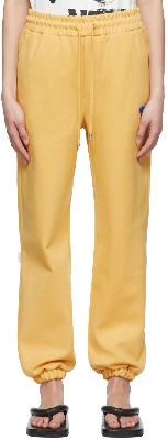 ADER error Yellow Cotton Lounge Pants