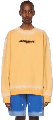 ADER error Yellow Cotton Sweatshirt
