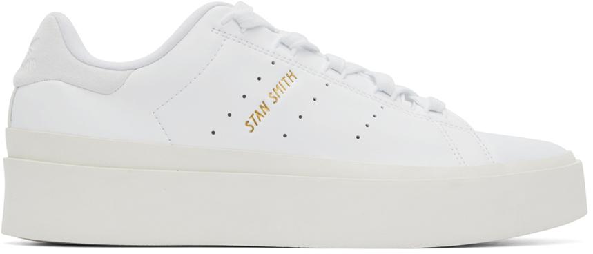 adidas Originals White Stan Smith Bonega Sneakers