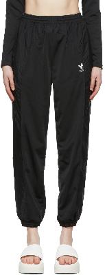 adidas Originals Black Recycled Polyester Lounge Pants