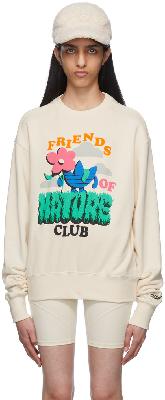adidas Originals Beige 'Friends of Nature Club' Sweatshirt