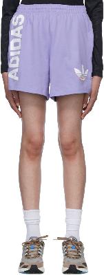 adidas Originals Purple Streetball shorts