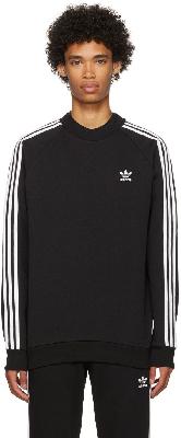 adidas Originals Black Adicolor Classics 3-Stripes Sweatshirt