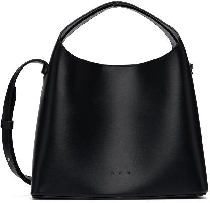 Aesther Ekme Black Mini Leather Shoulder Bag