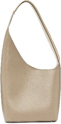 Aesther Ekme SSENSE Exclusive Taupe Demi Lune Shoulder Bag