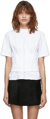 ALAÏA White Corset T-Shirt