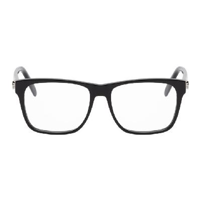 Alexander McQueen Black Square Glasses
