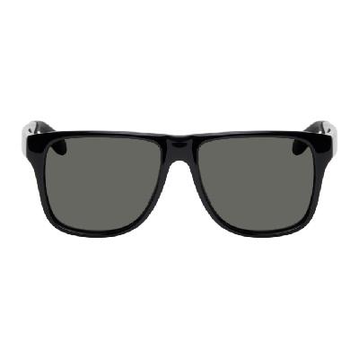 Alexander McQueen Black Square Sunglasses