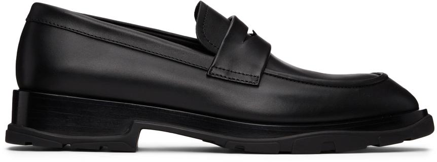 Alexander McQueen Black Swilly Loafers