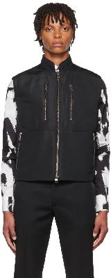 Alexander McQueen Black Polyester Vest