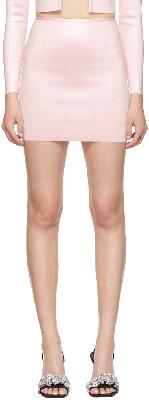 Alexander Wang Pink Polyester Mini Skirt