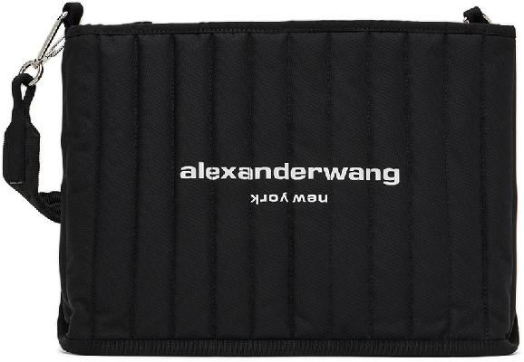 Alexander Wang Black Elite Tech Shoulder Bag
