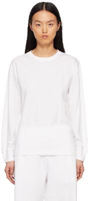 alexanderwang.t White Puff Logo Jersey T-Shirt