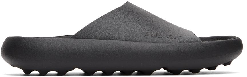AMBUSH Black Logo Sandals