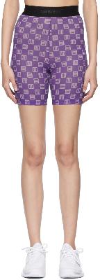 AMBUSH Purple Nylon Sport Shorts