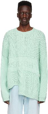 AMBUSH Green Cotton Sweater