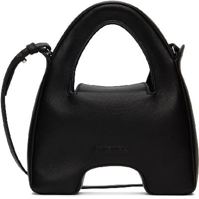 AMBUSH Black Padded 'A' Top Handle Bag