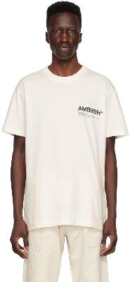 AMBUSH Off-White Cotton T-Shirt