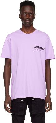 AMBUSH Purple Cotton T-Shirt