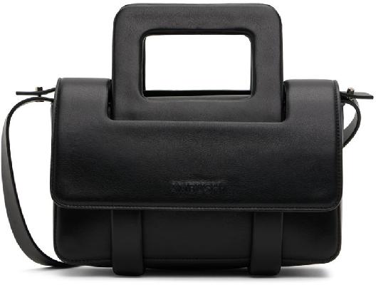AMBUSH Black Small 'A' Top Handle Bag