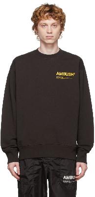 AMBUSH Brown 'Workshop' Sweatshirt