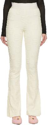 AMBUSH Off-White Monogram Flare Lounge Pants