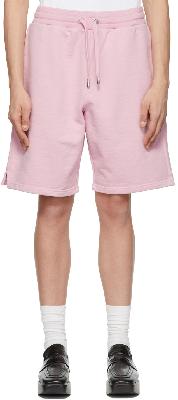 AMI Alexandre Mattiussi Pink Organic Cotton Shorts