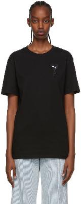 AMI Alexandre Mattiussi Black Puma Edition Cotton T-Shirt