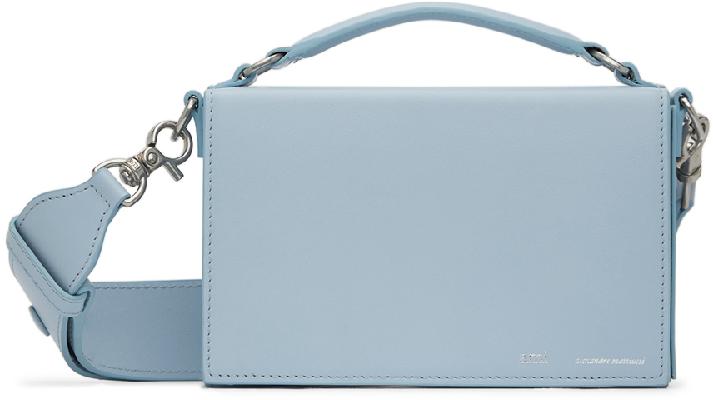 AMI Alexandre Mattiussi Blue Lunch Box Bag